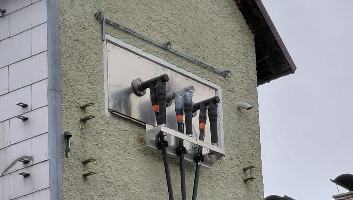 Trafobrand an Heiligabend