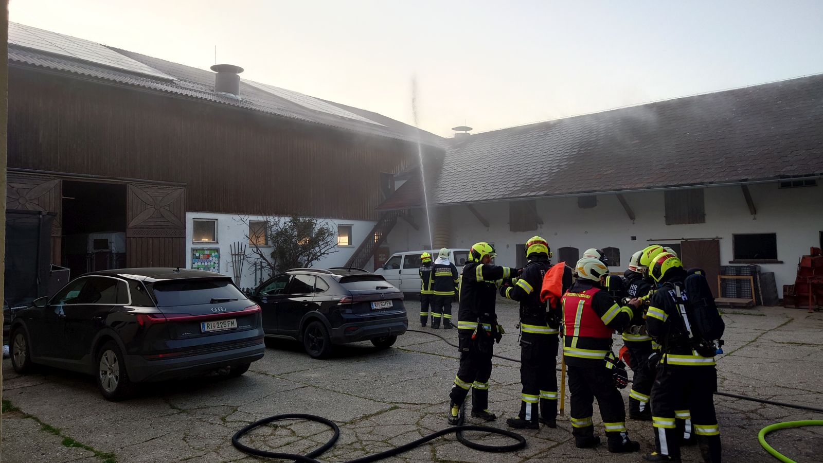 Gemeinde Atemschutzübung